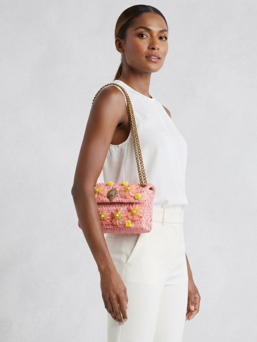 Kurt Geiger Embellished Shoulder Bag